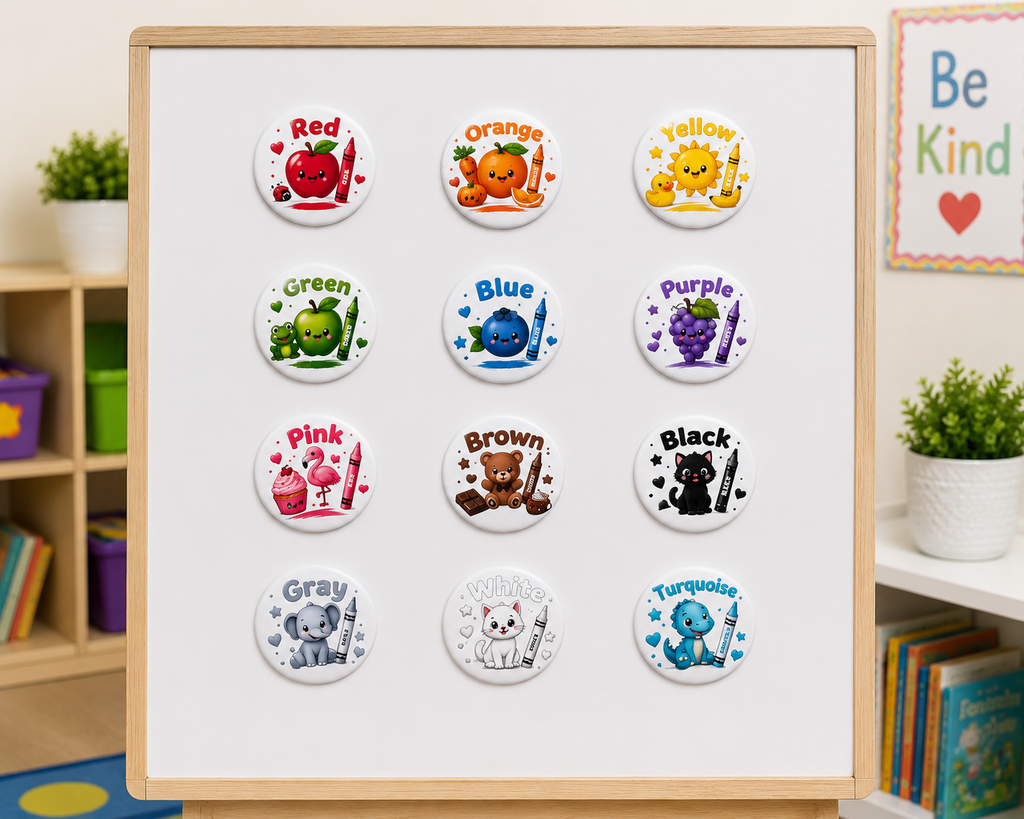 Pic-A-Pin Learn & Play: Colors