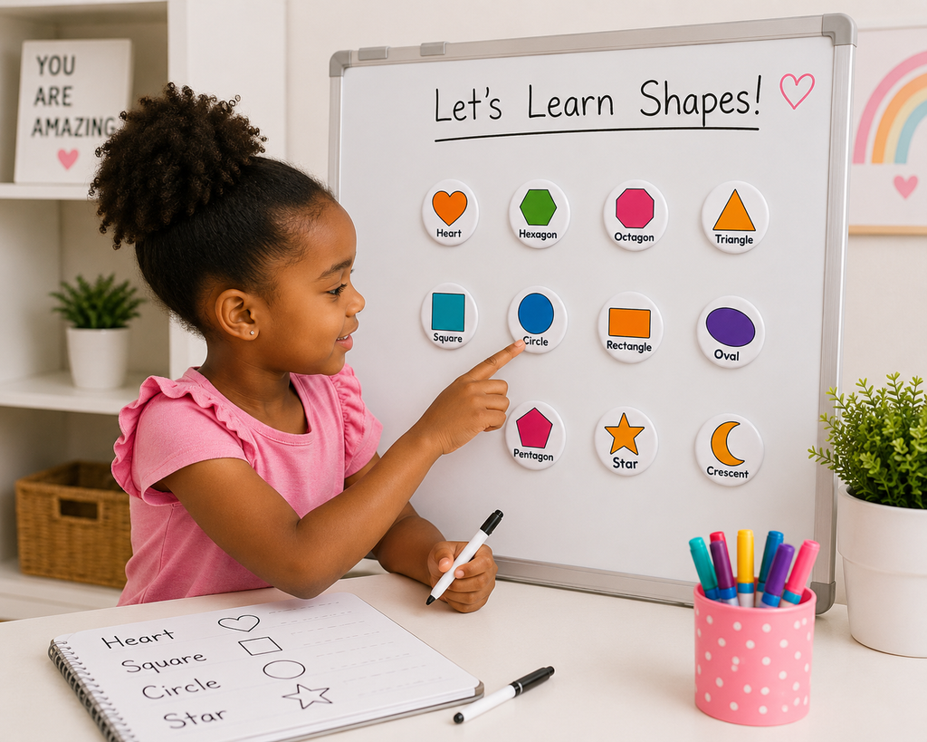 Pic-A-Pin Learn & Play Collection: Shapes