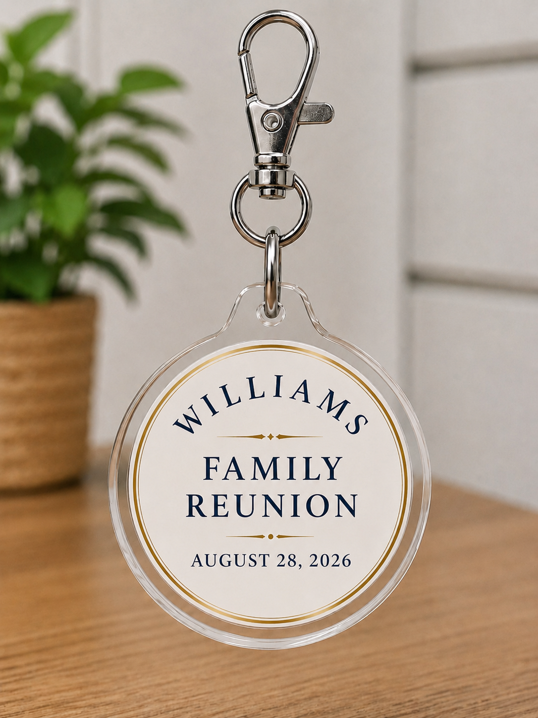 Custom Keepsake Keychain Clips - Bulk